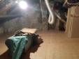 Combles avant travaux d'isolation et de rénovation de toiture - Chazey-sur-Ain 01
