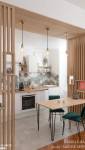 Cloison de cuisine - salon