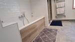 La baignoire et la douche