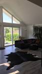 Vue intérieur extension vers extérieur terrasse - Travaux terminés