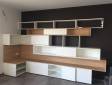 Réalisation d'une bibliothèque sur mesure dans une maison à l'ouest de Lyon