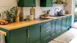 Cuisine verte bouteille