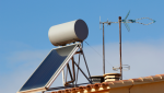 Panneau solaire incliné