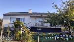 Vue côté jardin avec ravalement fini 