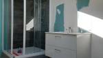 La salle de douche
