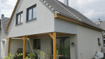 Extension de maison sur pilotis 