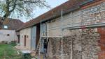 Rénovation de façade en cours