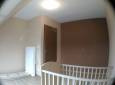 Chambre enfant cloison peinture et sol PVC en lames
