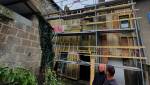 Travaux de rénovation énergétique en cours