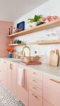 Cuisine rose pastel