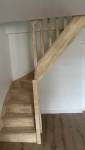 Escalier 1/4 tournant