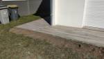 Terrasse en carrelage pose scellée
