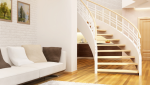 Escalier sans contremarches