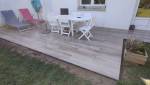 Terrasse sur plots