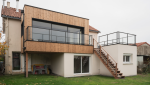 Surélévation de 20 m² aux Sorinières en Loire-Atlantique et création d'un toit terrasse