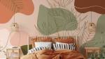 Papier peint tendance organique