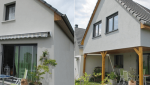 Avant/après d'une extension de maison sur pilotis