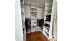 installation d'un dressing d'angle 
