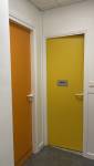 Des portes colorées qui donnent du pep's