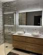 zoom sur la double vasque