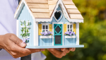 Maison bois miniature