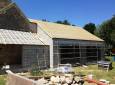 Avant et après construction de garage Craponne