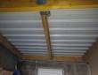 Charpente bois adaptée à la couverture en toit plat , isolation et étanchéité bitume sur bac acier, passage et réalisation de l'installation électrique
