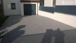 Allée de garage après