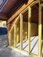 Construction d'une extension de maison en ossature bois - Priay 01
