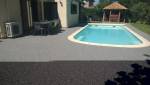 Dépose moquette de pierre autour de piscine et arrière de maison à Camaret-sur-Mer (29570)
