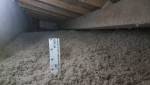 Projection ouate de cellulose dans combles perdues