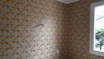 Nouvelle tapisserie "esprit savane" chambre 3