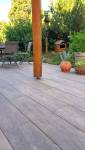 terrasse en carrelage imitation bois ! 