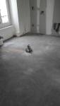 Chape avant carrelage