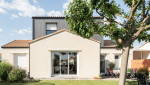 Extension de maison verticale à Bougenais