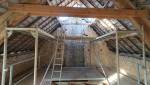 Revêtement de la toiture avant travaux