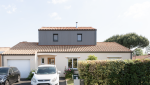 Extension de maison verticale à Bougenais