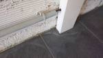 remplacement de sol dans un garage