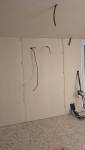 Installation électrique et isolation en cours