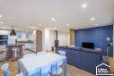 Rénovation complète d'une villa contemporaine sur 2 niveaux, Champagne au Mont D'Or