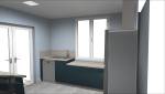 Vue 3D 1 - Côté fenêtre