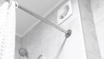 Une ventilation dans la salle de bain.