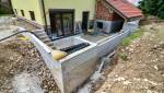 Extension de maison en travaux