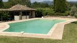 Piscine aprés rénovation et pool house 