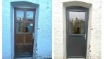 rénovation porte extérieur