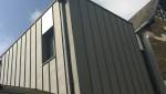 Bardage zinc quartz à joint debout sur surélévation en ossature bois - 44 Nantes