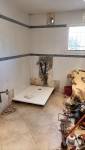 Mise en place receveur nouvelle douche après dépose des anciens équipements salle de bain - Cassis (13260)-
