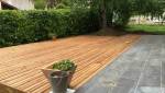 Terrasse bois sur plots 