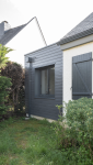 Extension de maison avec ossature et bardage bois à Vertou