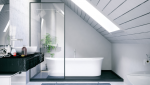 Salle de bain sous combles - design